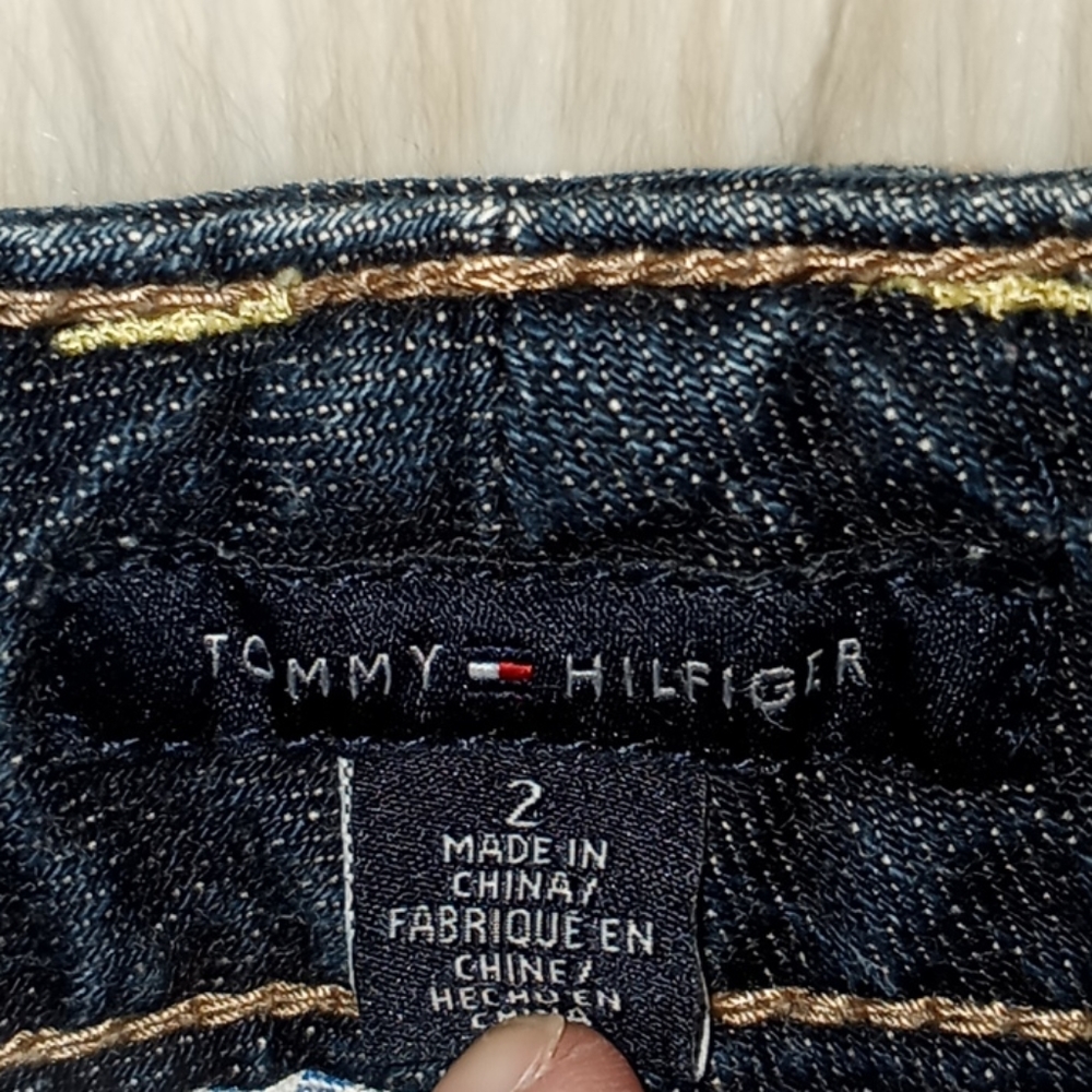 Tommy Hilfiger American Hope Crop Jeans - Picture 6 of 11